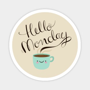 Hello Monday Magnet